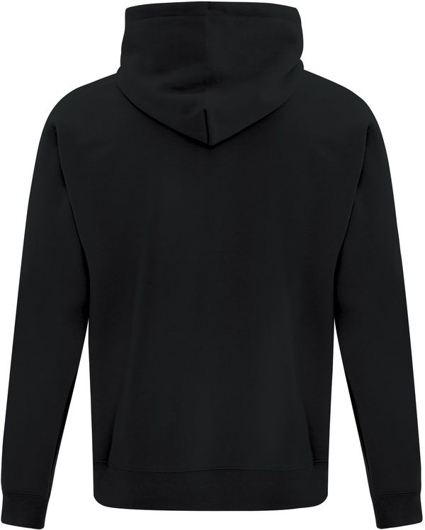 An image of a Custom ATC Everyday Fleece Hooded Sweatshirt in Black!