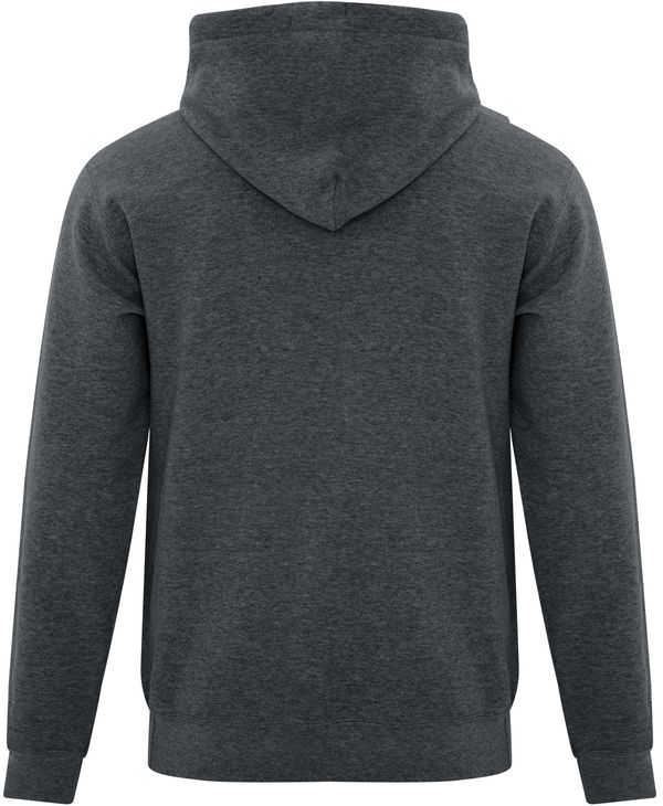 An image of a Custom ATC Everyday Fleece Hooded Sweatshirt in Dark Heather Grey!