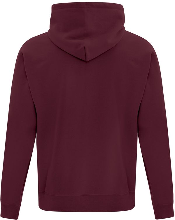An image of a Custom ATC Everyday Fleece Hooded Sweatshirt in Maroon!