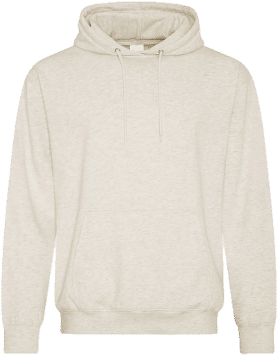 Am image of a Custom ATC Everyday Fleece Hooded Sweatshirt in Oatmeal Heather!
