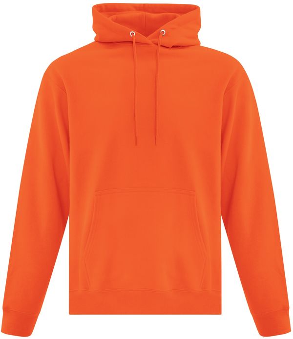 An image of a Custom ATC Everyday Fleece Hooded Sweatshirt in Orange!