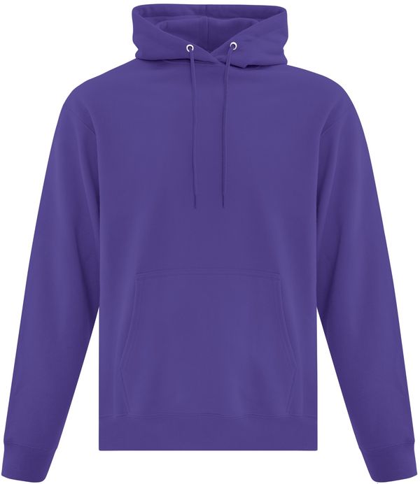 An image of a Custom ATC Everyday Fleece Hooded Sweatshirt in Purple!