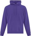 An image of a Custom ATC Everyday Fleece Hooded Sweatshirt in Purple!