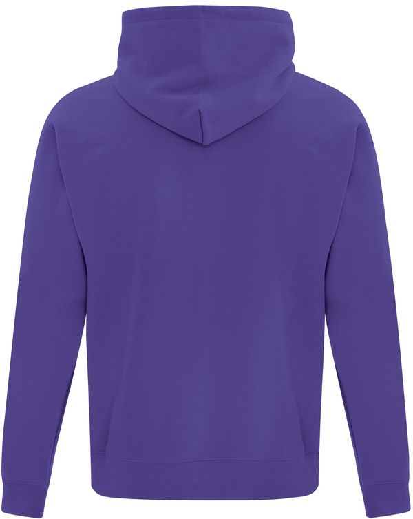 An image of a Custom ATC Everyday Fleece Hooded Sweatshirt in Purple!