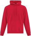 An image of a Custom ATC Everyday Fleece Hooded Sweatshirt in Red!