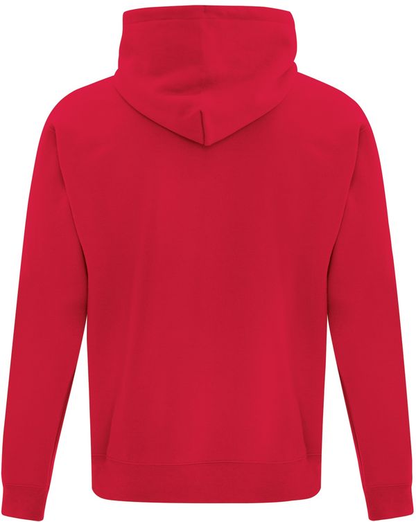 An image of a Custom ATC Everyday Fleece Hooded Sweatshirt in Red!