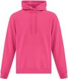 An image of a Custom ATC Everyday Fleece Hooded Sweatshirt in Sangria!