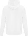 An image of a Custom ATC Everyday Fleece Hooded Sweatshirt in White!