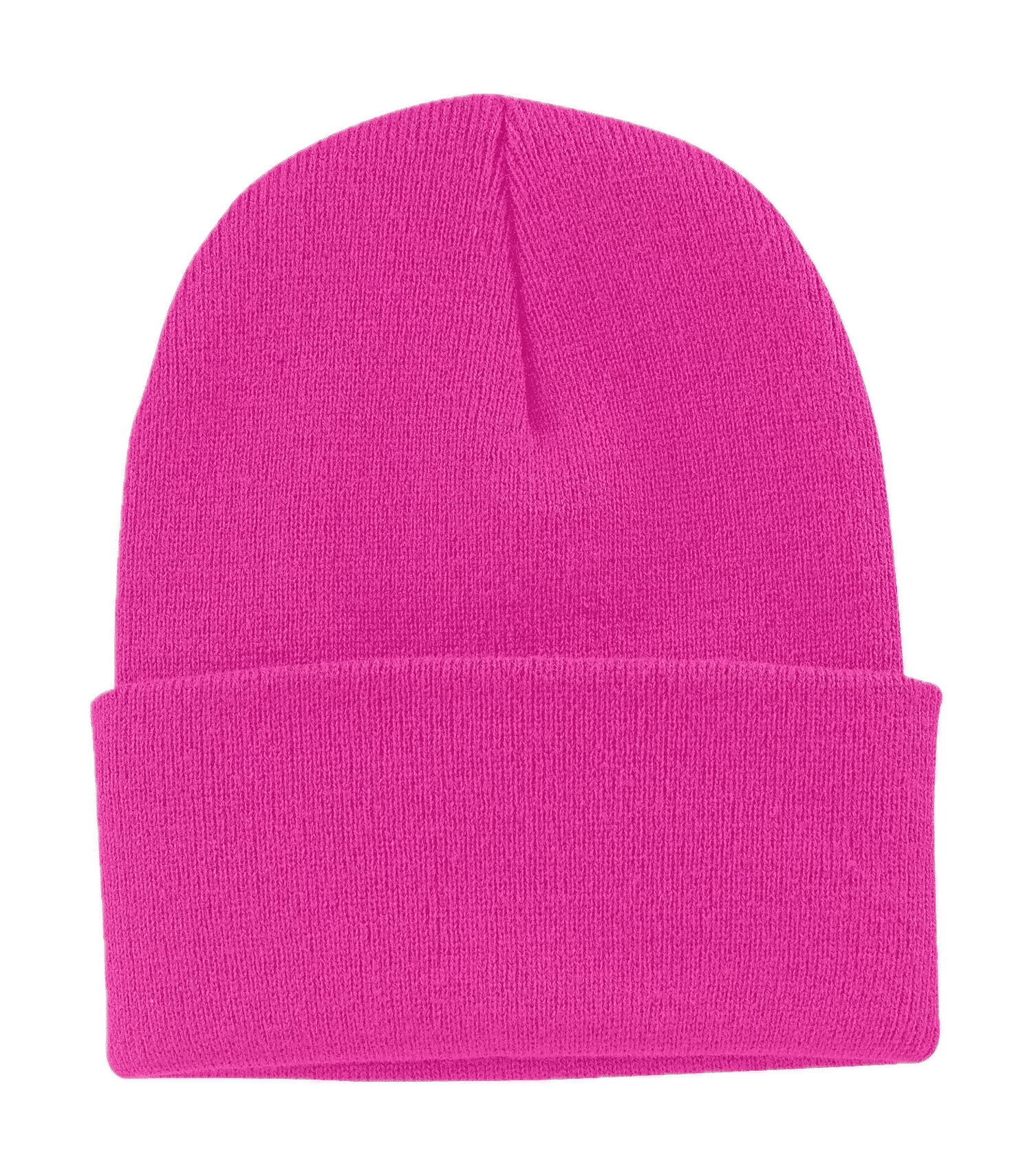 ATC Everyday Knit Cuff Toque in Neon Pink