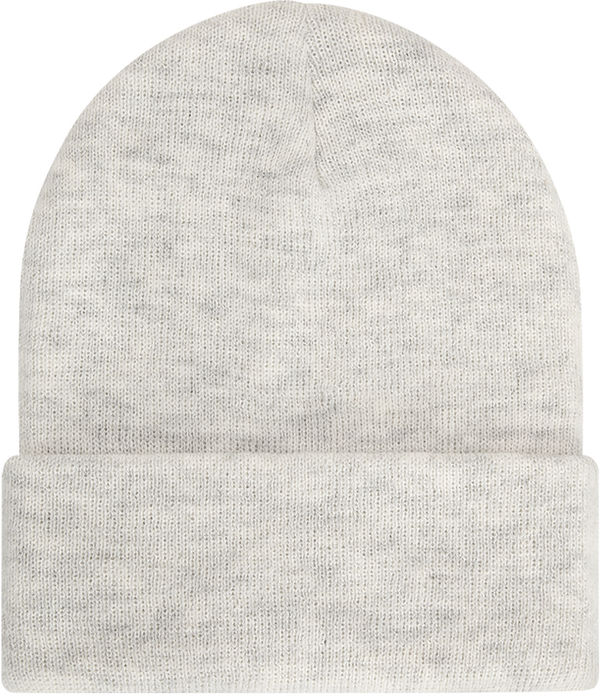Am image of a Custom ATC Everyday Knit Cuff Toque in Oatmeal Heather!