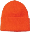 Am image of a Custom ATC Everyday Knit Cuff Toque in Orange!