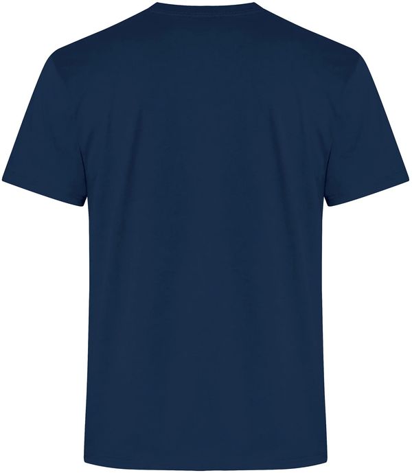 Am image of a Custom ATC Everyday Ring Spun Cotton Tee in Navy!