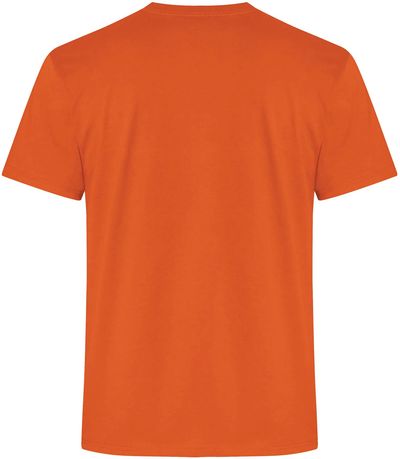 Am image of a Custom ATC Everyday Ring Spun Cotton Tee in Orange!