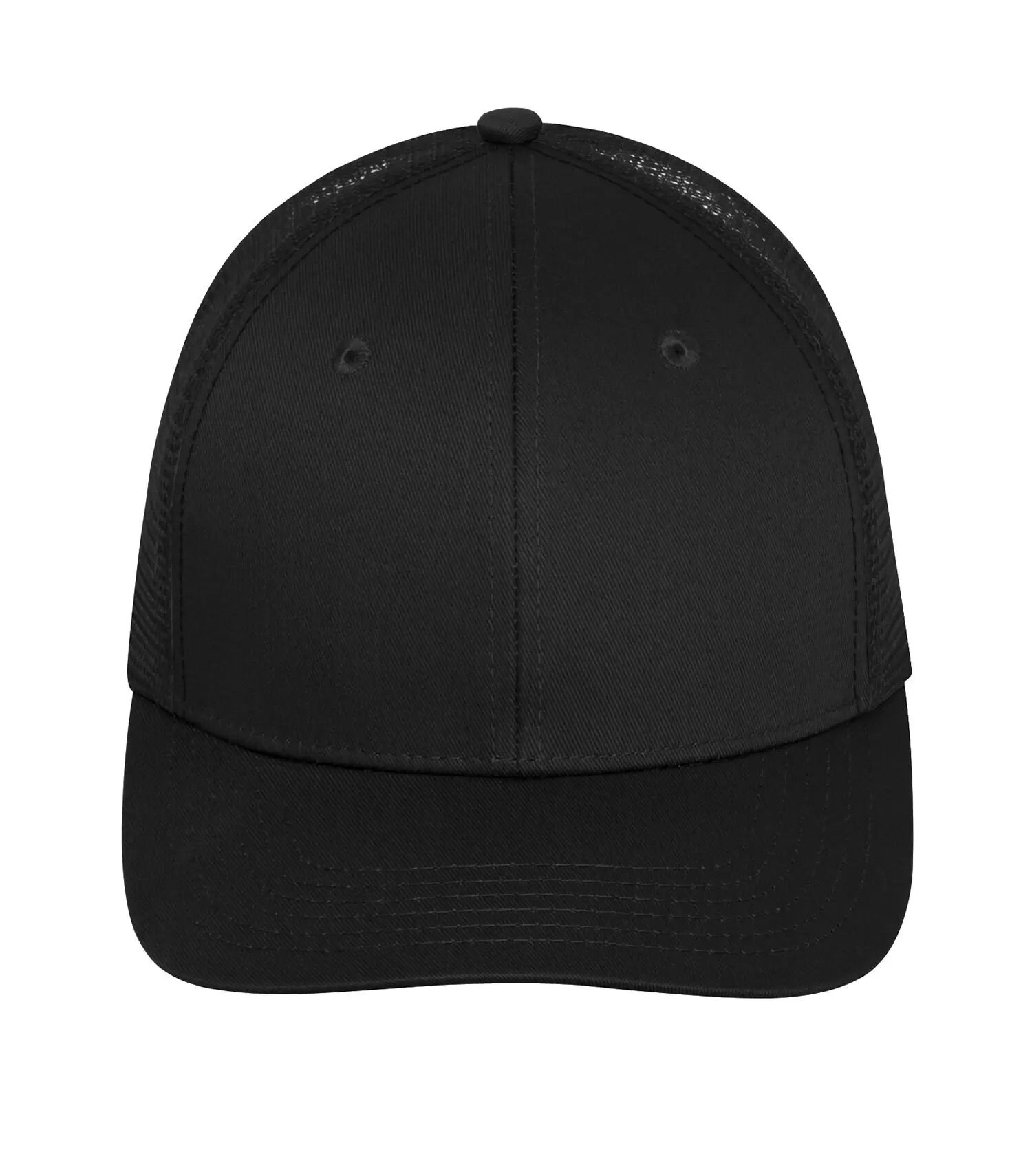 ATC Everyday Snapback Trucker Cap in Black/Black