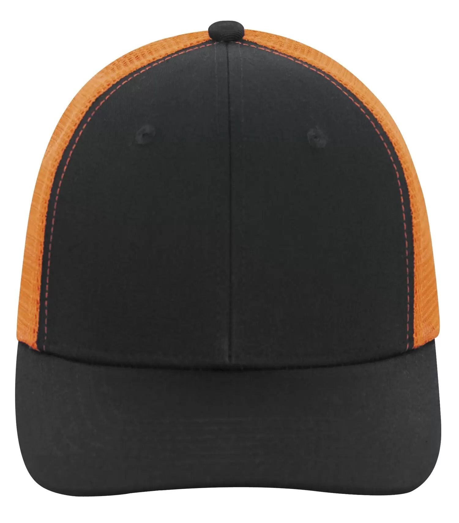 ATC Everyday Snapback Trucker Cap in Black/Orange