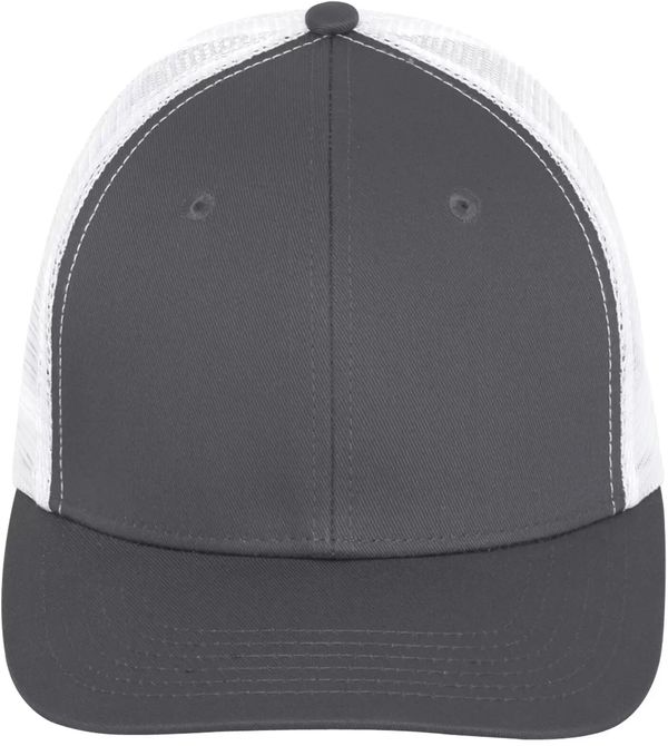 An image of a Custom ATC Everyday Snapback Trucker Cap in Coal Grey/White!