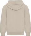 Am image of a Custom ATC Everyday Youth Fleece Full Zip Hooded Sweatshirt in Sand!