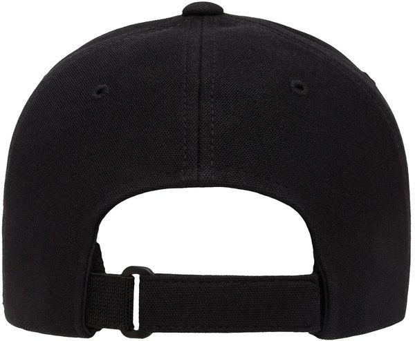 An image of a Custom ATC Flexfit 110 Cool and Dry Mini Pique Cap in Black!