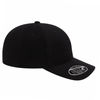 An image of a Custom ATC Flexfit 110 Cool and Dry Mini Pique Cap in Black!