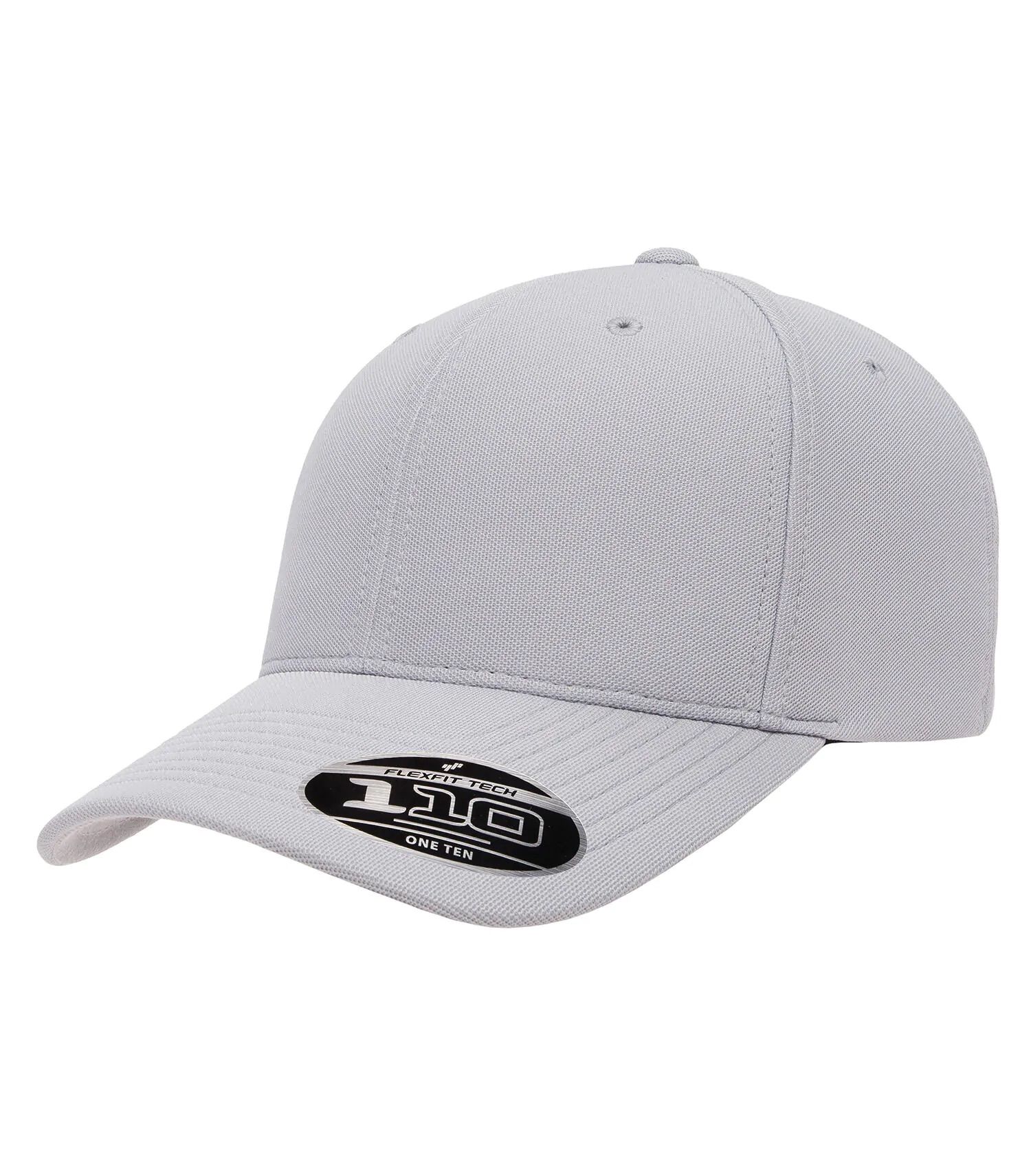 ATC Flexfit 110 Cool and Dry Mini Pique Cap in SIlver