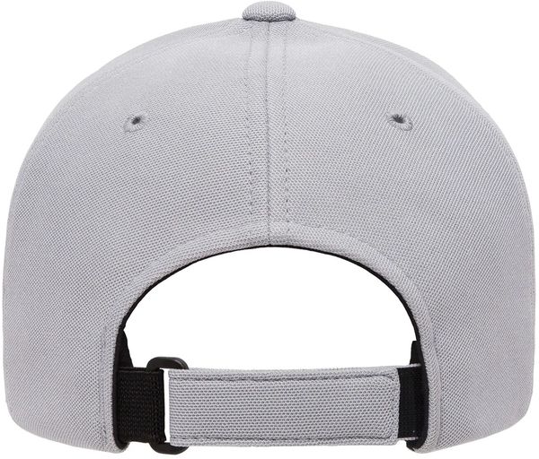 An image of a Custom ATC Flexfit 110 Cool and Dry Mini Pique Cap in SIlver!
