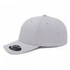 An image of a Custom ATC Flexfit 110 Cool and Dry Mini Pique Cap in SIlver!