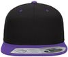Am image of a Custom ATC Flexfit 110 Snapback Cap in Black/Purple!