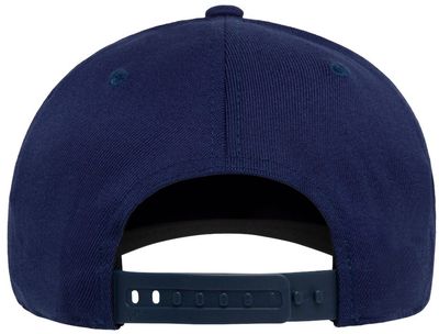 Am image of a Custom ATC Flexfit 110 Snapback Cap in Navy!