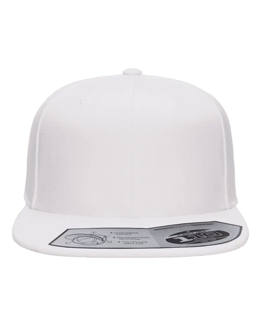 ATC Flexfit 110 Snapback Cap in White