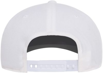 Am image of a Custom ATC Flexfit 110 Snapback Cap in White!