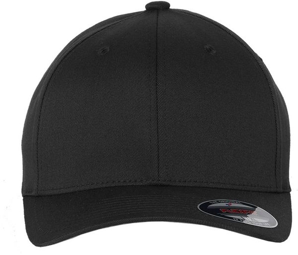 Am image of a Custom ATC Flexfit Wooly Combed Cap in Black!
