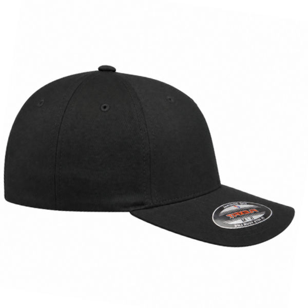 An image of a Custom ATC Flexfit Wooly Combed Cap in Black!