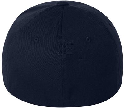 Am image of a Custom ATC Flexfit Wooly Combed Cap in Dark Navy!