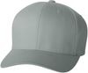 Am image of a Custom ATC Flexfit Wooly Combed Cap in Grey!