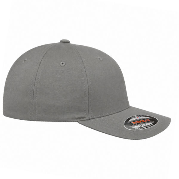 An image of a Custom ATC Flexfit Wooly Combed Cap in Grey!