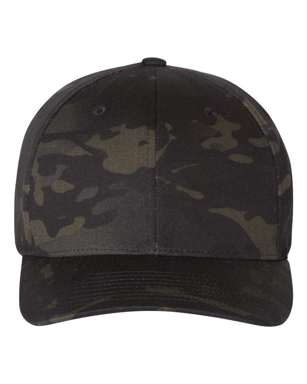 ATC Flexfit Wooly Combed Cap in MultiCam Black