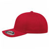 An image of a Custom ATC Flexfit Wooly Combed Cap in Red!