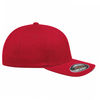 An image of a Custom ATC Flexfit Wooly Combed Cap in Red!
