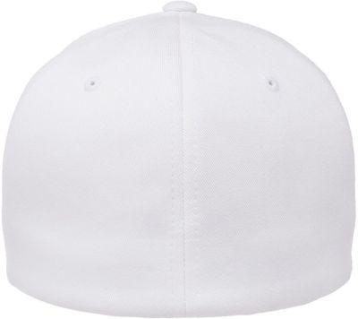 Am image of a Custom ATC Flexfit Wooly Combed Cap in White!