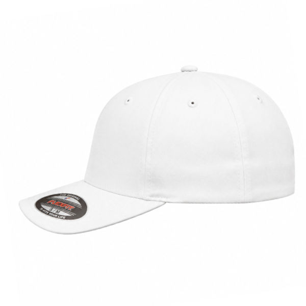 An image of a Custom ATC Flexfit Wooly Combed Cap in White!