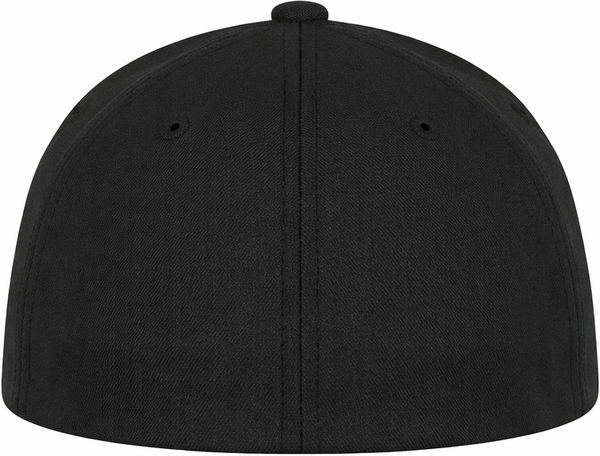 An image of a Custom ATC Flexfit Wool Blend Cap in Black!