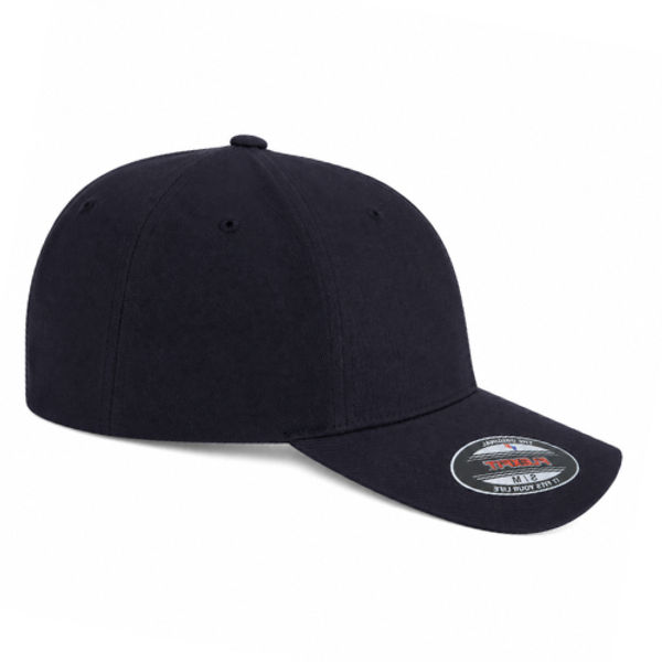 An image of a Custom ATC Flexfit Wool Blend Cap in Navy!