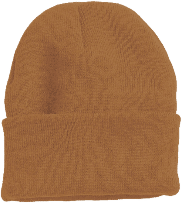 Am image of a Custom ATC Insulated Knit Toque in Caramel!
