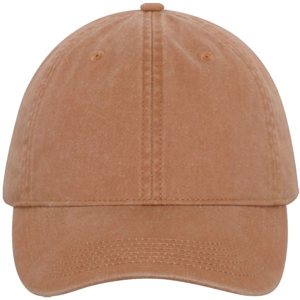 Am image of a Custom ATC Pigment Dyed Cap in Caramel!