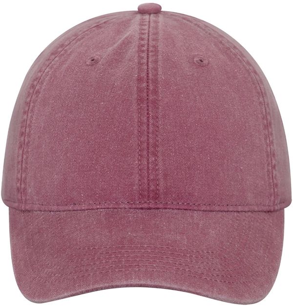 Am image of a Custom ATC Pigment Dyed Cap in Maroon!