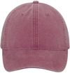 Am image of a Custom ATC Pigment Dyed Cap in Maroon!