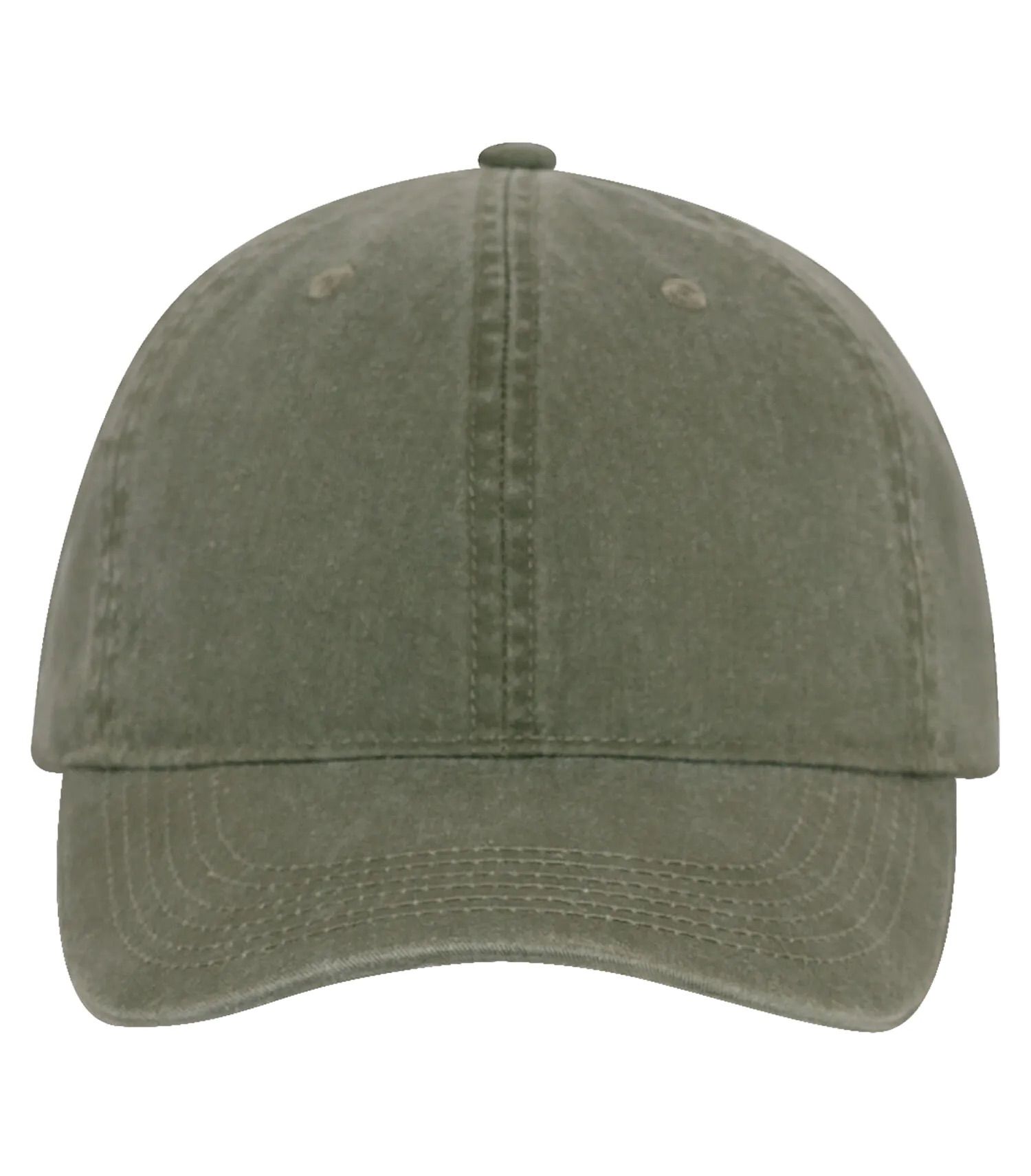 ATC Pigment Dyed Cap in Military Green