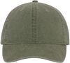 Am image of a Custom ATC Pigment Dyed Cap in Military Green!