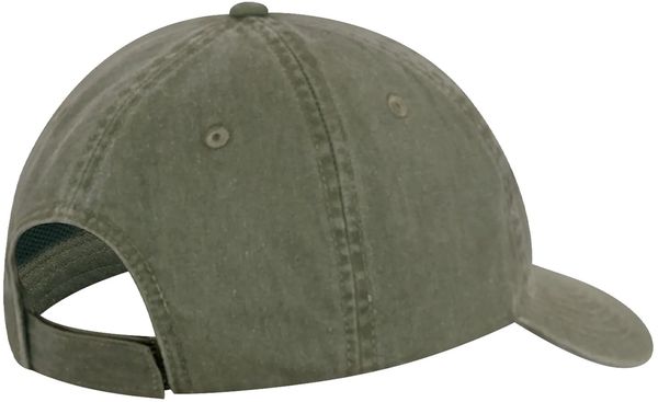 Am image of a Custom ATC Pigment Dyed Cap in Military Green!