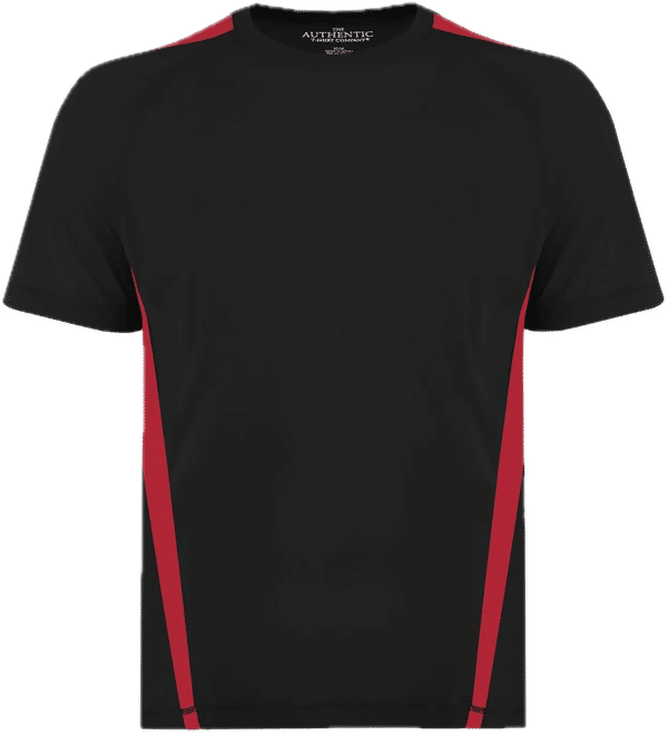 Am image of a Custom ATC Pro Team Home and Away Jersey in Black/True Red!